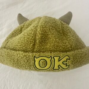 Japan Tokyo Disney Resort Monsters University Fluffy Hat Cap Ears